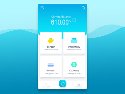 Payment App Homepage by Audacity IT Solutions Ltd on Dribbble