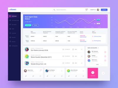 Dashboard UI Experiment