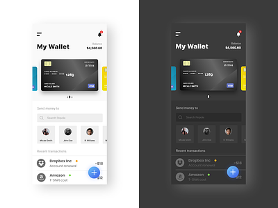 Wallet App android app ui ux wallet wallet app