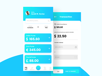 Wallet and transaction concept