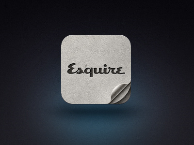 Esquire for iPad icon ios ipad redmadrobot