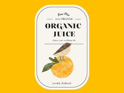 Organic juice logo