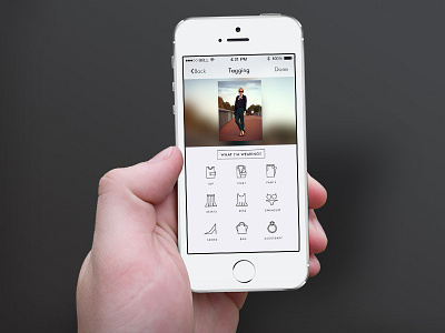 Asos App_tagging app asos fashion gui icon ios proposal tag