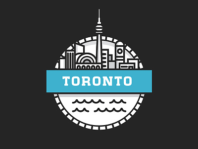 Toronto 6ix badge building city cn six skyline toronto tower