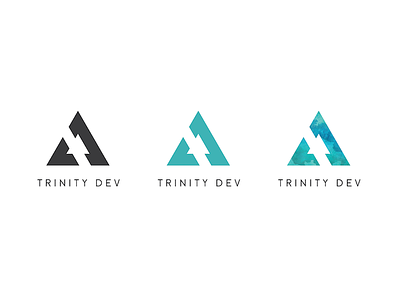Trinity Development Logo Concept concept design development logo triangle trinity