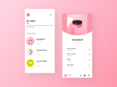 Music player app control daily design interaction ios iphone music player ui ux