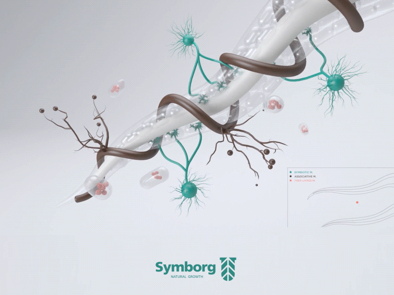 Symborg Microorganisms 2d 3d animation eco enviroment green