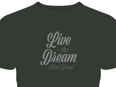 T-shirt Design apparel gray script font t shirt typography