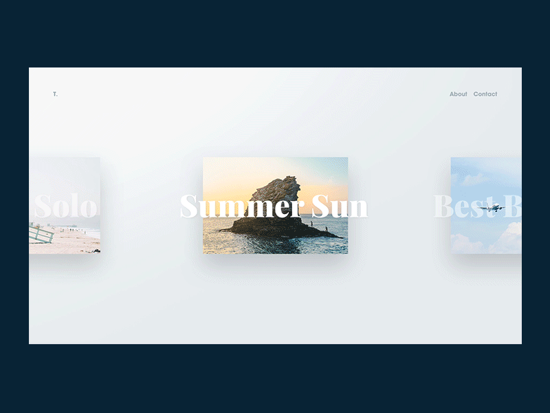 Travel Blog Concept