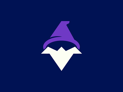 Wizard Logo logo logo ideas logo inspiration minimal logo modern logo wizard logo