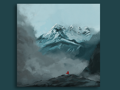 Mountain Digital Painting