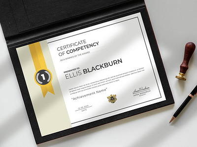 Flexible and Editable Certificate Design Template branding certificate template clean certificate graphic design multi use certificate