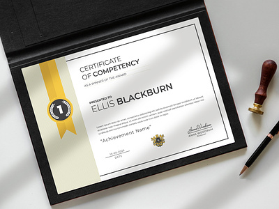 Flexible and Editable Certificate Design Template
