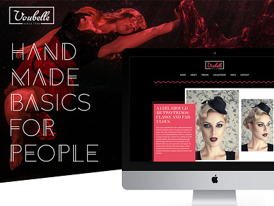 Voubelle fashion tamplate website