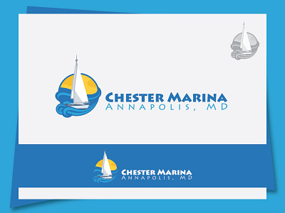 Chester Marina design logo