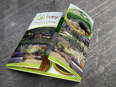 Ivey Landscaping brochure design