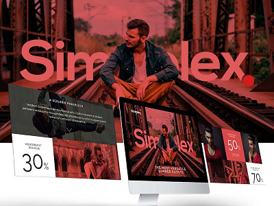 Simaplex designing index logo page web