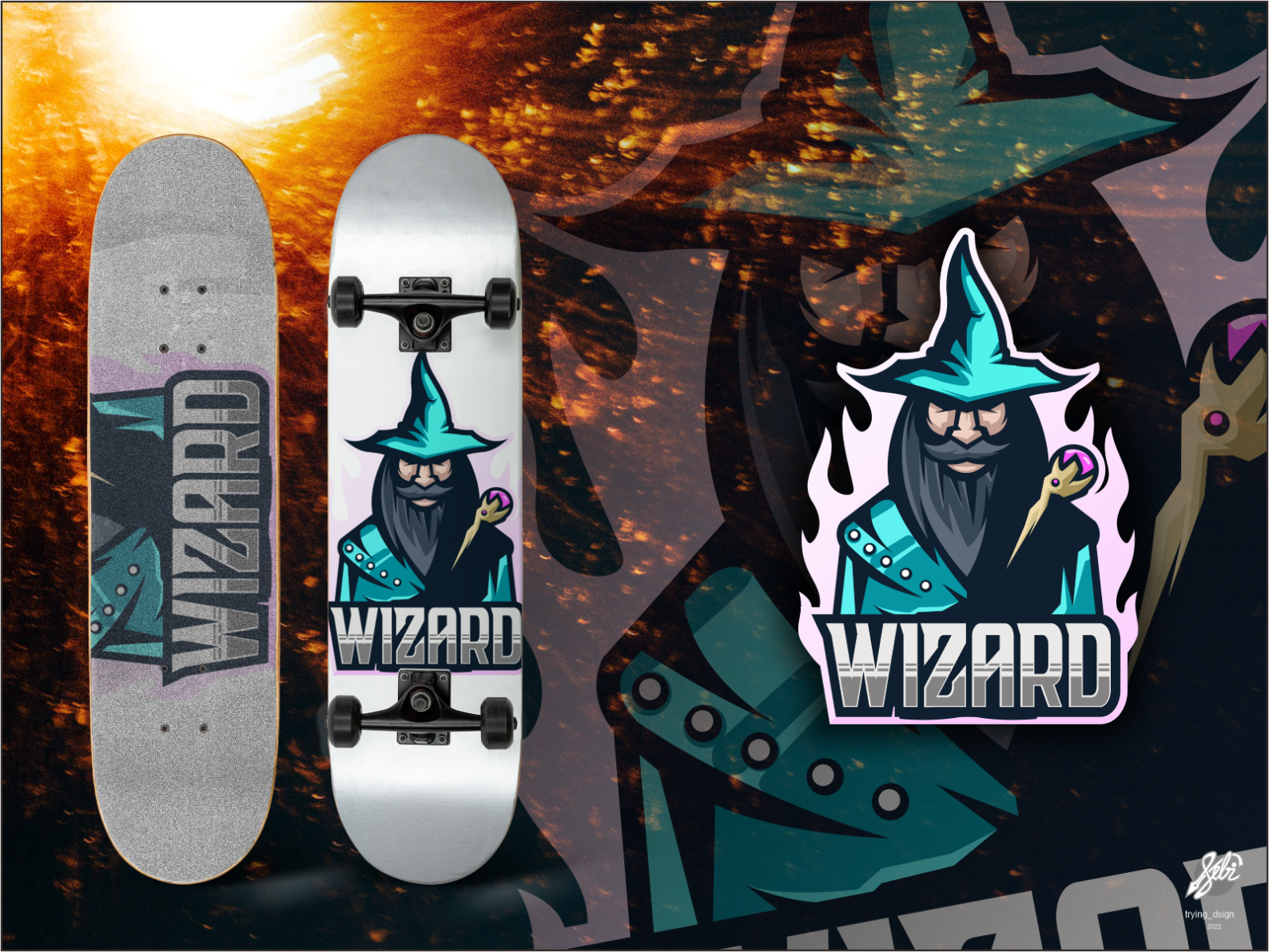 WIZARD by creativooo_design on Dribbble