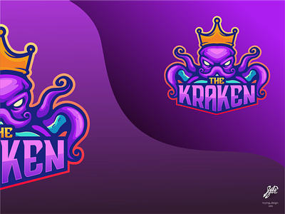 Kraken Mascot logo by Alec Des Rivières on Dribbble