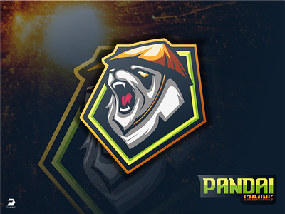 PANDAI GAMING brand branding design graphic design illustration logo vector wild