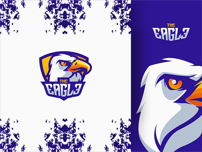 The Eagle brand branding design graphic design illustration logo predator typography ui ux vector