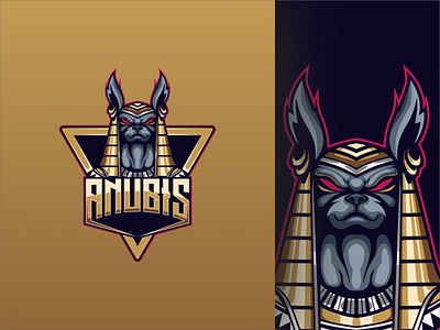 ANUBIS brand branding design graphic design illustration logo team typography ui ux vector