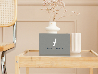 Strauss & Co branding design graphic design logo logotype typography vector