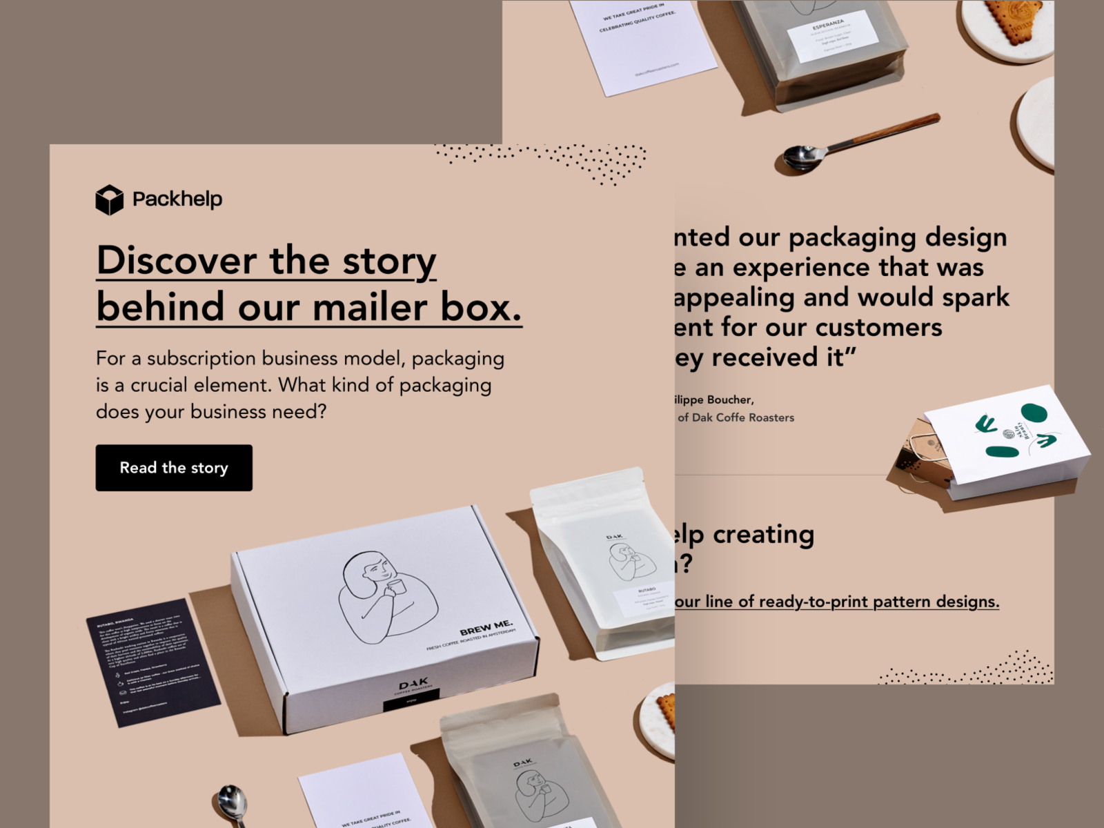 Email   Inspiring Stories By Michał Rzankowski For Packhelp On Dribbble