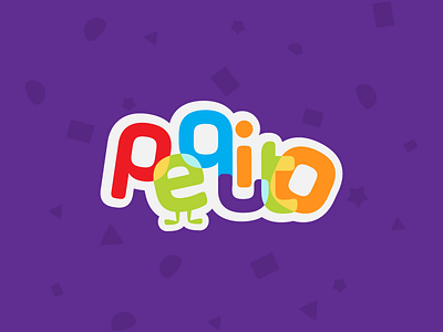 Pequito! app brand branding brazil children logo colorful colorful design design icon illustration logo pdroka pequito type typography vector