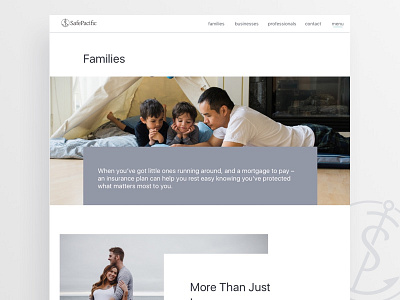 Families Page clean families finance financial planning insurance minimal money