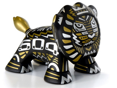 The King of Africa 504 africa arttoyz peugeot toy vinyl