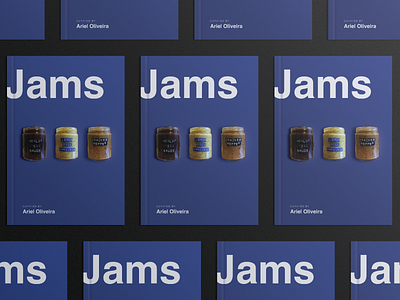 Jams Recipe Book book editorial food label layout photo photography publication type typography