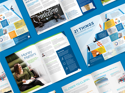 Inside Cox Magazine design graphic design layout design magazine print
