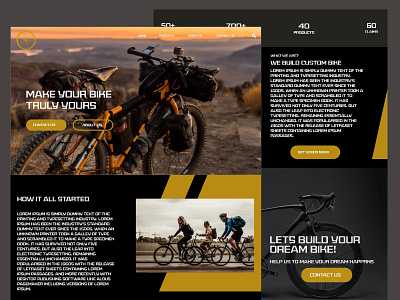 Cycle Company branding graphic design illustration ui ux