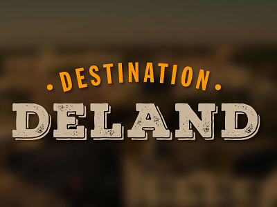 Destination Deland Logo branding logo