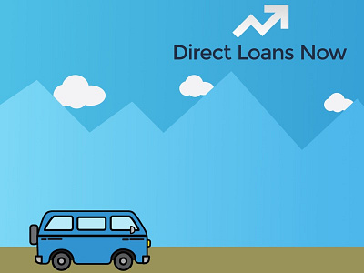 Direct Loans Now website concept grunticon svg web design