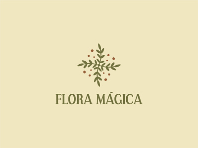Flora Mágica | Identidade Visual art direction design design gráfico direção de arte graphic design identidade visual logotipo logotype visual identify