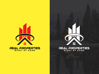 REAL PROPERTIES branding logo