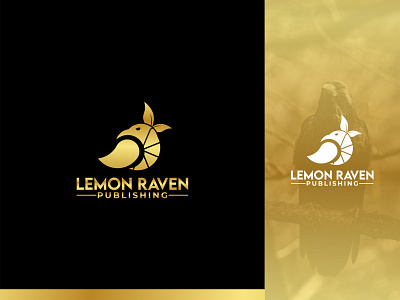 LEMON RAVEN LOGO DESIGN FOR FIVERR CLIENT