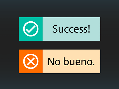 Flash Message for DailyUI 011.