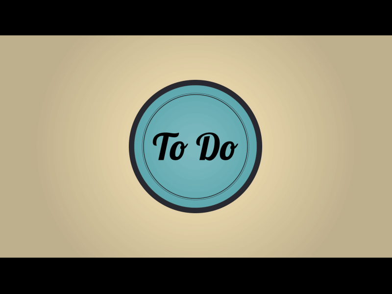 Responsive "To Do" List Animation for DailyUI 042.