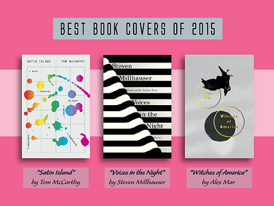 Best Book Covers of 2015 for DailyUI 063.