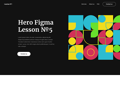 My 1st Hero design hero illustration ui ux vector web design