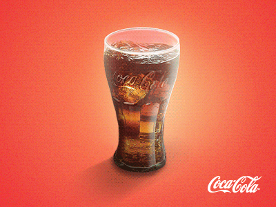 Coca-Cola Glass coca cola cocacola cola drink edition fresh glass manipulation orange photoshop red soda