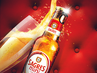 Sagres Beer New Year angola beer bottle champagne filipe filipesj fresh glow red sagres shine swag