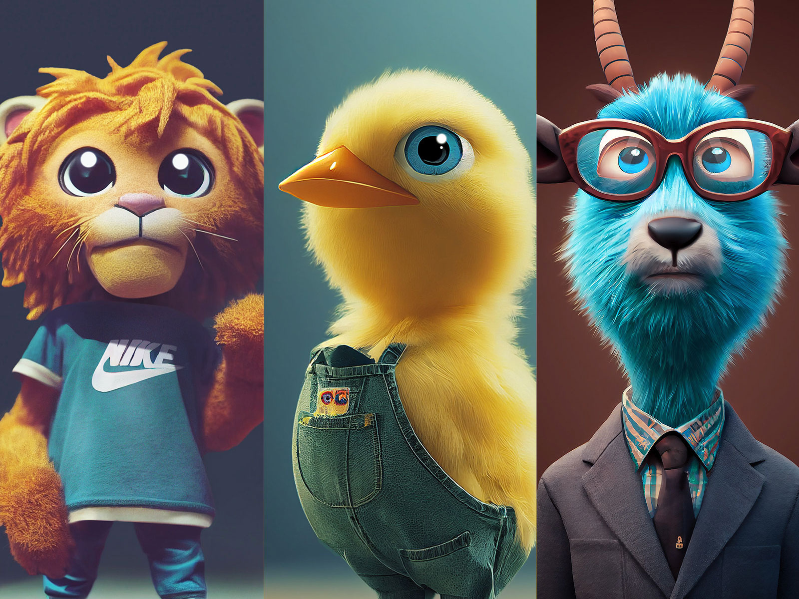 Character collection 🦁 🐥 🐐 by FilipeSJ 🤘🏼 on Dribbble