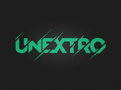 Unextro Logo brand design dj graphicdesign logo music