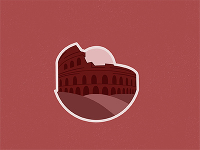 Dolce Roma illustration rome