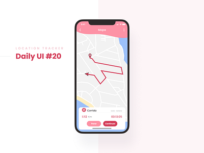 Location Tracker - Daily UI