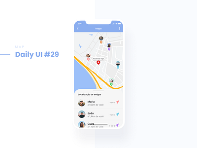 Map - Daily UI dailyui design ui